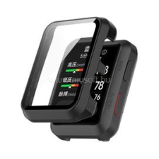 Gigapack Műanyag keret (ütésálló + kijelzővédő üveg) FEKETE (GP-137851) okosóra kellék