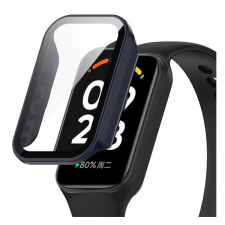 Gigapack Műanyag keret (ütésállóság + kijelzővédő üveg) SÖTÉTKÉK mobiltelefon kellék