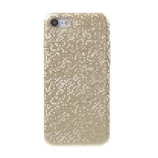 Gigapack Műanyag telefonvédő (csillogó, mozaik) ARANY (GP-73743) tok és táska