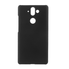 Gigapack Műanyag telefonvédő (fényes, gumírozott) FEKETE [Nokia 9] (5996457749607) tok és táska