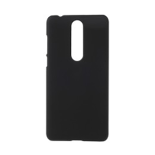 Gigapack Nokia 3.1+ műanyag telefonvédő (gumírozott, fekete) tok és táska