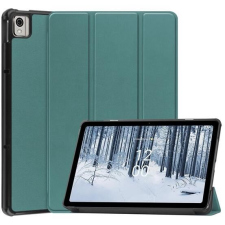 Gigapack Nokia T21 bőr hatású tablet tok sötétzöld (GP-137944) (GP-137944) tablet tok