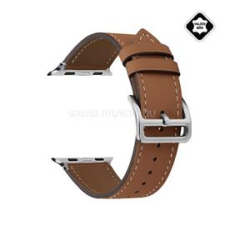 Gigapack Pótszíj (egyedi méret, kicsi, valódi bőr) VILÁGOSBARNA (GP-163474) okosóra kellék