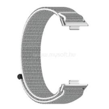 Gigapack Pótszíj (egyedi méret, nylon, tépőzáras, légáteresztő) VILÁGOSSZÜRKE (GP-158986) okosóra kellék