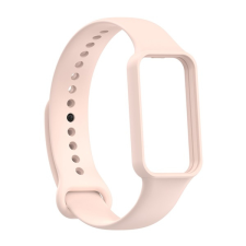 Gigapack Pótszíj (egyedi méret, szilikon, állítható) RÓZSASZÍN Amazfit Band 7 okosóra kellék