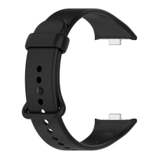 Gigapack Pótszíj (egyedi méret, szilikon) FEKETE Xiaomi Smart Band 9 Pro okosóra kellék