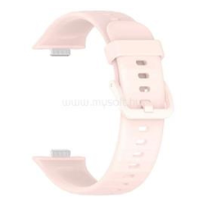 Gigapack Pótszíj (egyedi méret, szilikon) RÓZSASZÍN (GP-158413) okosóra kellék