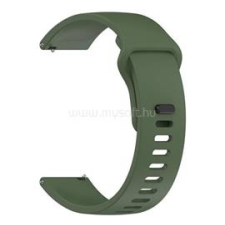 Gigapack Pótszíj (egyedi méret, szilikon) SÖTÉTZÖLD (GP-164578) okosóra kellék