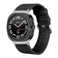Gigapack Pótszíj (egyedi méret, valódi bőr) FEKETE (GP-163535) okosóra kellék