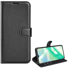 Gigapack Realme C33 bőr hatású prémium fliptok fekete (GP-139599) (GP-139599) tok és táska