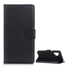 Gigapack Samsung A32 4G GIGAPACK tok álló, bőr hatású FLIP, prémium, FEKETE tok és táska
