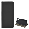 Gigapack Samsung Galaxy A01 (SM-A015F) tok álló (Flip, oldalra nyíló, rombusz minta) fekete