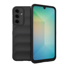 Gigapack Samsung Galaxy A56 5G (SM-A566) szilikon telefonvédő (ütésállóság, kameravédő, 3d) fekete tok és táska