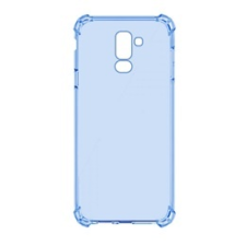 Gigapack Samsung Galaxy A6+ (2018) Szilikon telefonvédő (közepesen ütésálló, légpárnás keret, kék) tok és táska