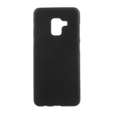 Gigapack Samsung Galaxy A8 Plus (2018) szilikon telefonvédő (matt, fekete) tok és táska