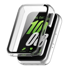 Gigapack Samsung Galaxy Fit 3 műanyag keret (bumper, ütésállóság + kijelzővédő üveg) átlátszó mobiltelefon kellék