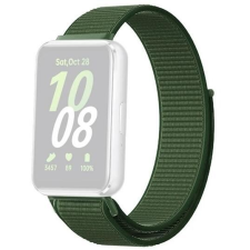 Gigapack Samsung Galaxy Fit 3 tépőzáras pótszíj sötétzöld (GP-164556) (GP-164556) okosóra kellék
