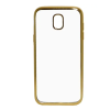 Gigapack Samsung Galaxy J5 (2017) Szilikon Tok - Átlátszó/Arany keret