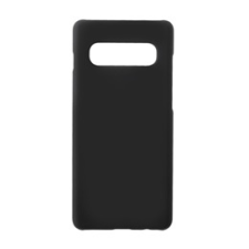 Gigapack Samsung Galaxy S10+ műanyag telefonvédő (gumírozott, fekete) tok és táska