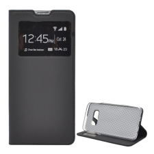 Gigapack Samsung Galaxy S10e (SM-G970) tok álló (Flip, oldalra nyíló) fekete tok és táska