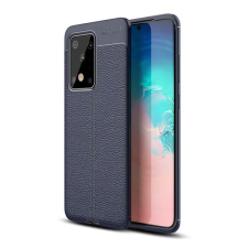 Gigapack Samsung Galaxy S20 Ultra/S20 Ultra 5G Szilikon Tok - Sötétkék tok és táska