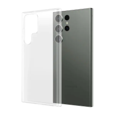 Gigapack Samsung Galaxy S23 Ultra (SM-S918) szilikon telefonvédő (ultravékony) átlátszó tok és táska