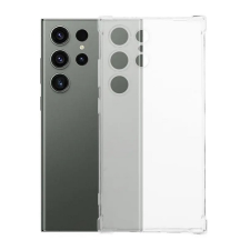 Gigapack Samsung Galaxy S24 Ultra (SM-S928) szilikon telefonvédő (ütésállóság, légpárnás sarok) átlátszó tok és táska