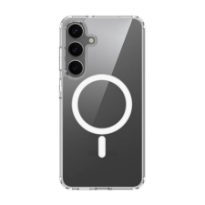 Gigapack Samsung Galaxy S25 Plus (SM-S936) szilikon telefonvédő (ütésállóság, magsafe) átlátszó tok és táska