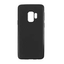 Gigapack Samsung Galaxy S9 Szilikon telefonvédő (karbon minta, fekete) tok és táska