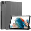 Gigapack Samsung Galaxy Tab A9 LTE (SM-X115) bőr hatású fliptok sötétszürke (GP-150673) (GP-150673)