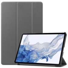 Gigapack Samsung Galaxy Tab S9 bőr hatású tok szürke (GP-147020) tablet tok