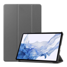 Gigapack Samsung Galaxy Tab S9 LTE (SM-X716) tok álló, (aktív flip, trifold asztali tartó funkció, s pen tartó) szürke tablet tok