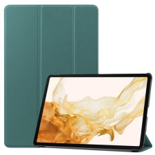 Gigapack Samsung Galaxy Tab S9 Plus bőr hatású tablet tok sötétzöld (GP-147068) tablet tok