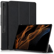 Gigapack Samsung Galaxy Tab S9 Ultra bőr hatású tablet tok fekete (GP-147041) (GP-147041) tablet tok