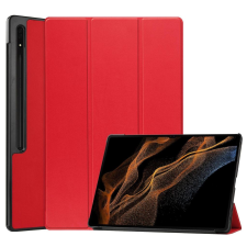 Gigapack Samsung Galaxy Tab S9 Ultra WIFI bőr hatású tok piros (GP-147042) (GP-147042) tablet tok