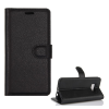 Gigapack Samsung S8 GIGAPACK tok álló, bőr hatású FLIP, prémium, FEKETE