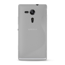 Gigapack Sony Xperia SP szilikon telefonvédő (S-line, átlátszó) tok és táska