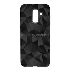Gigapack Szilikon telefonvédő (3D, gyémánt minta) FEKETE (GP-76723) tok és táska