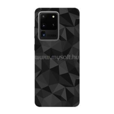 Gigapack Szilikon telefonvédő (3D, gyémánt minta) FEKETE (GP-94947) tok és táska