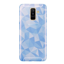 Gigapack Szilikon telefonvédő (3D, gyémánt minta) VILÁGOSKÉK tok és táska