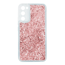 Gigapack Szilikon telefonvédő (csillogó, flitteres folyadék) LILA tok és táska