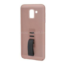 Gigapack Szilikon telefonvédő (gumírozott, lyukacsos, ujjra húzható szilikon) ROZÉARANY (GP-79206) tok és táska