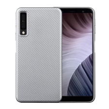 Gigapack Szilikon telefonvédő (karbon minta) EZÜST tok és táska