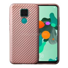 Gigapack Szilikon telefonvédő (karbon minta) ROZÉARANY (GP-91342) tok és táska