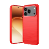 Gigapack Szilikon telefonvédő légpárnás sarok karbon minta Honor 600 / 600 Pro piros GP-187169