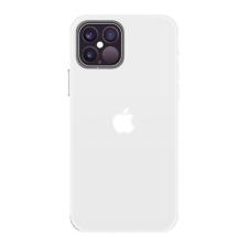Gigapack Szilikon telefonvédő (matt) ÁTLÁTSZÓ [Apple iPhone 12 Pro] (5996457999538) tok és táska