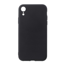 Gigapack Szilikon telefonvédő (matt) FEKETE [Apple iPhone XR 6.1] (5996457803293) tok és táska