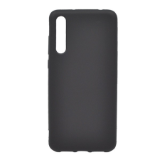 Gigapack Szilikon telefonvédő (matt) FEKETE [Huawei P20 Pro] (5996457774777) tok és táska