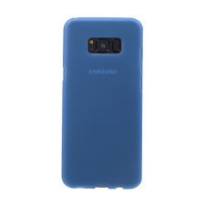 Gigapack Szilikon telefonvédő (matt) KÉK [Samsung Galaxy S8 Plus (SM-G955)] (5996457692866) mobiltelefon kellék