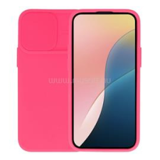 Gigapack Szilikon telefonvédő (matt, mikrofiber plüss belső, kameravédő) MAGENTA (GP-172519) tok és táska